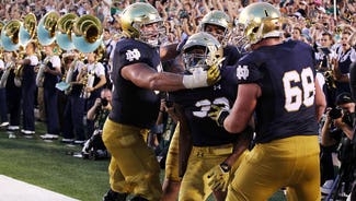 Next Story Image: WATCH: Josh Adams runs into the record book for Notre Dame